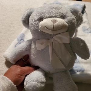 New Baby Blanket and Stuffed Toy